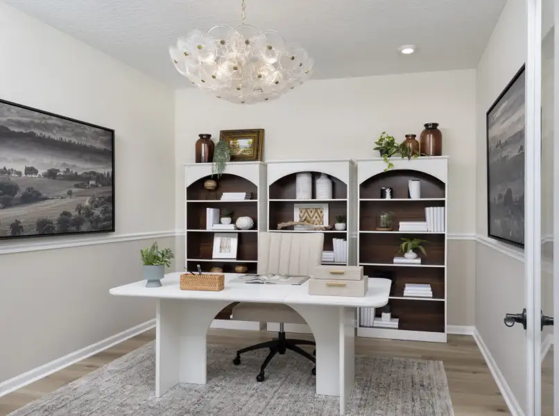 Furnished interior view inside a new home in RiverTown, St. Johns (Image 13).
