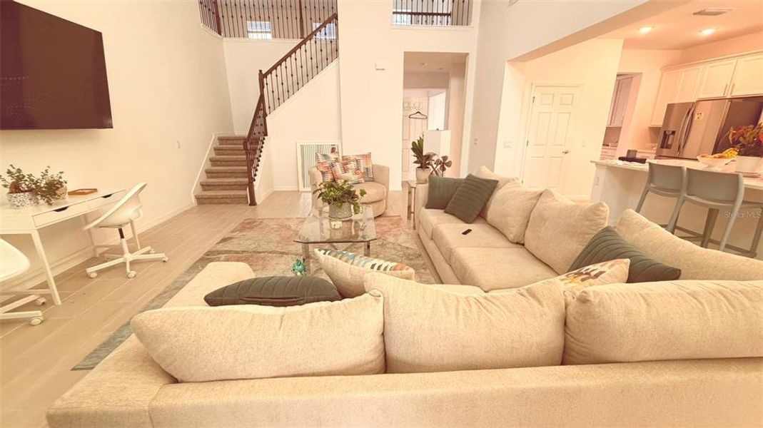 Furnished interior view inside a new home in , Kissimmee (Image 6).