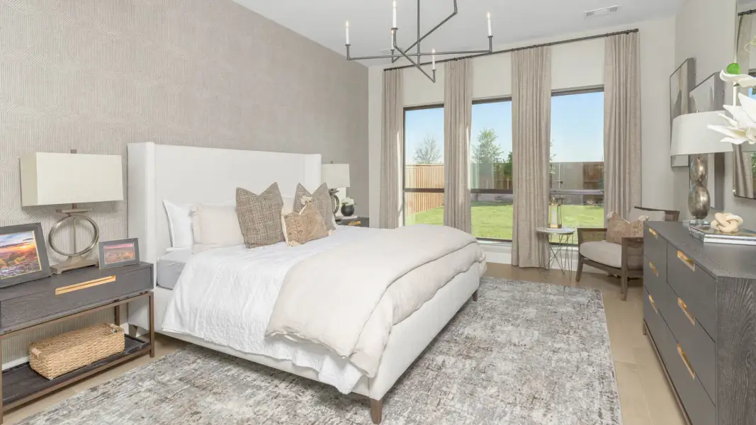 Furnished interior view inside a new home in Sweetgrass, Haslet (Image 23).