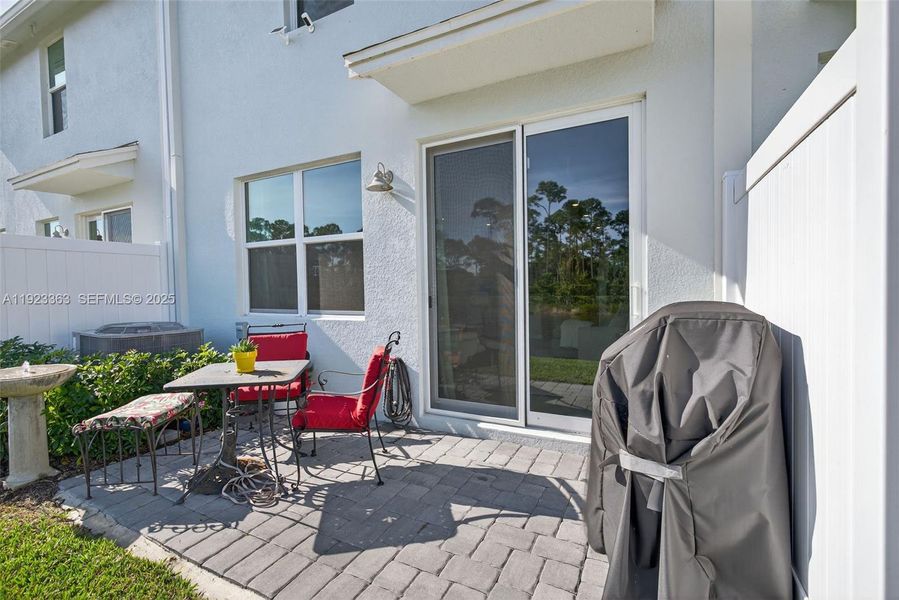 Exterior details and patio area of a home in , Stuart (Image 4). Exterior details and patio area of a home in , Stuart (Image 4).