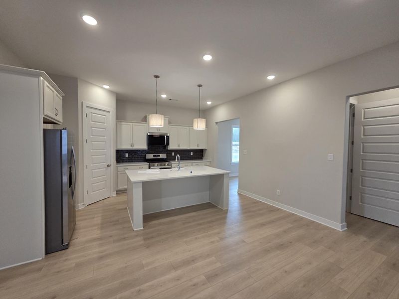 Furnished interior view inside a new home in Twin Oaks, Oakland (Image 3).