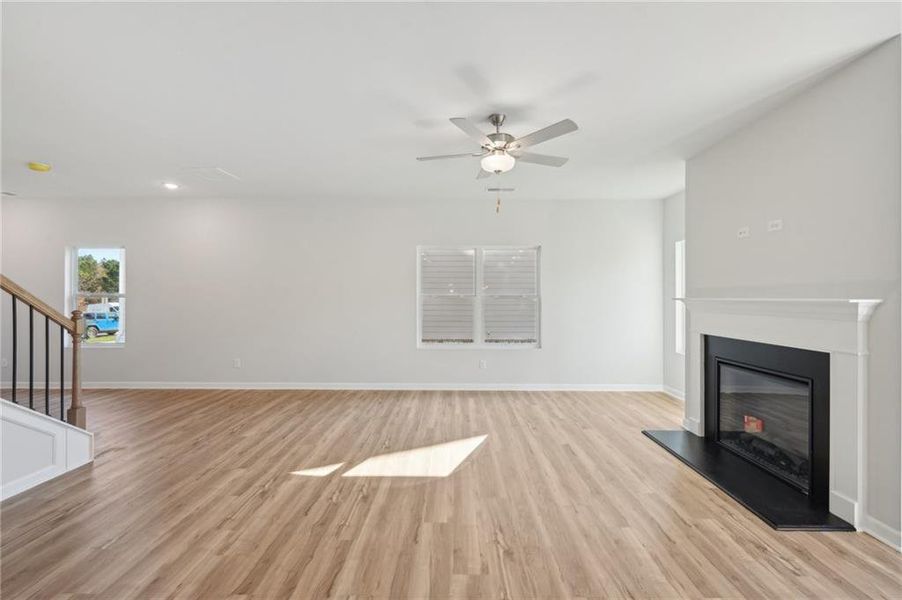 Spacious, unfurnished interior of a new home in Neely Farm, Covington (Image 22). Spacious, unfurnished interior of a new home in Neely Farm, Covington (Image 22).