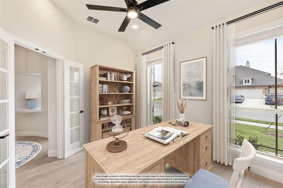 Furnished interior view inside a new home in West Crossing, Anna (Image 4). Furnished interior view inside a new home in West Crossing, Anna (Image 4).