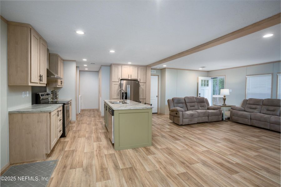 Furnished interior view inside a new home in , Pomona Park (Image 11).