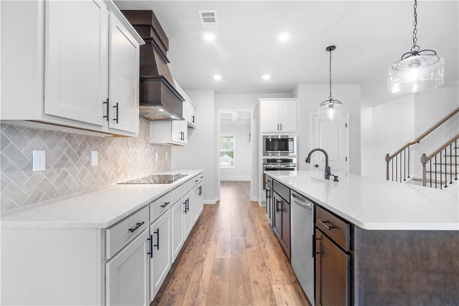 Furnished interior view inside a new home in Harmony Farms, Eatonton (Image 12).
