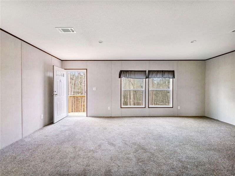 Spacious, unfurnished interior of a new home in , Lula (Image 22).