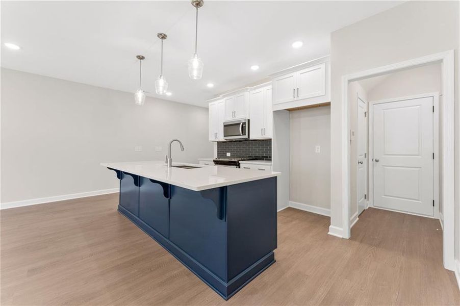 Furnished interior view inside a new home in Cherokee Township, Acworth (Image 15).