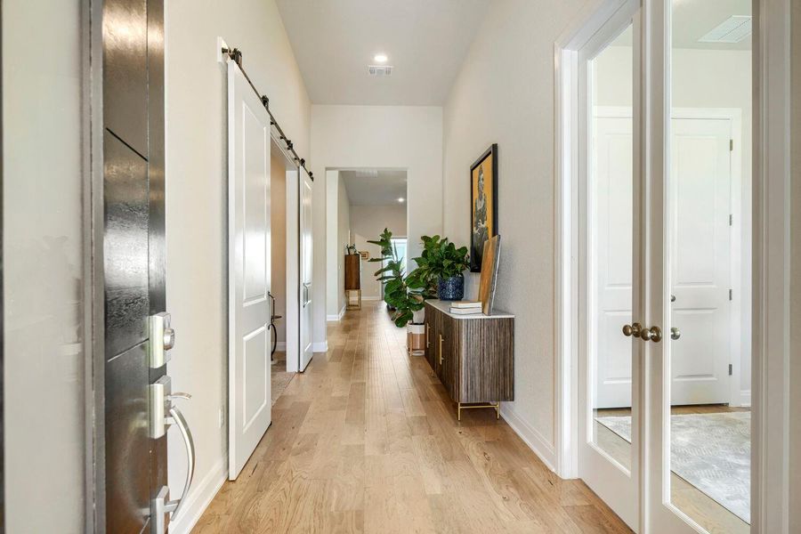 Furnished interior view inside a new home in , Dripping Springs (Image 6).
