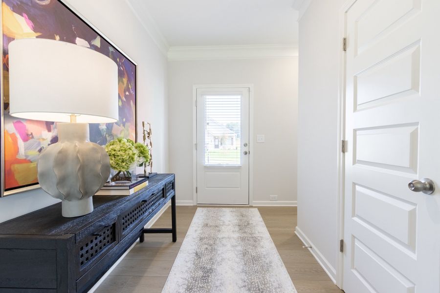 Furnished interior view inside a new home in Trellis Park, Hampton (Image 5).