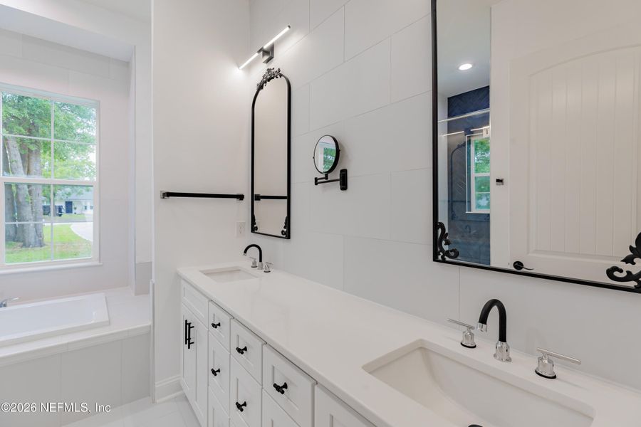 Furnished interior view inside a new home in , Jacksonville (Image 10).