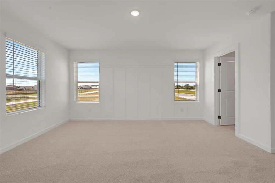 Spacious, unfurnished interior of a new home in Providence Commons, Providence Village (Image 20).