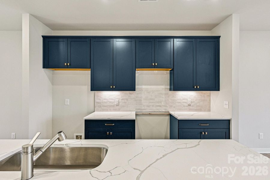 Furnished interior view inside a new home in Vanguard at Vermillion, Huntersville (Image 9).