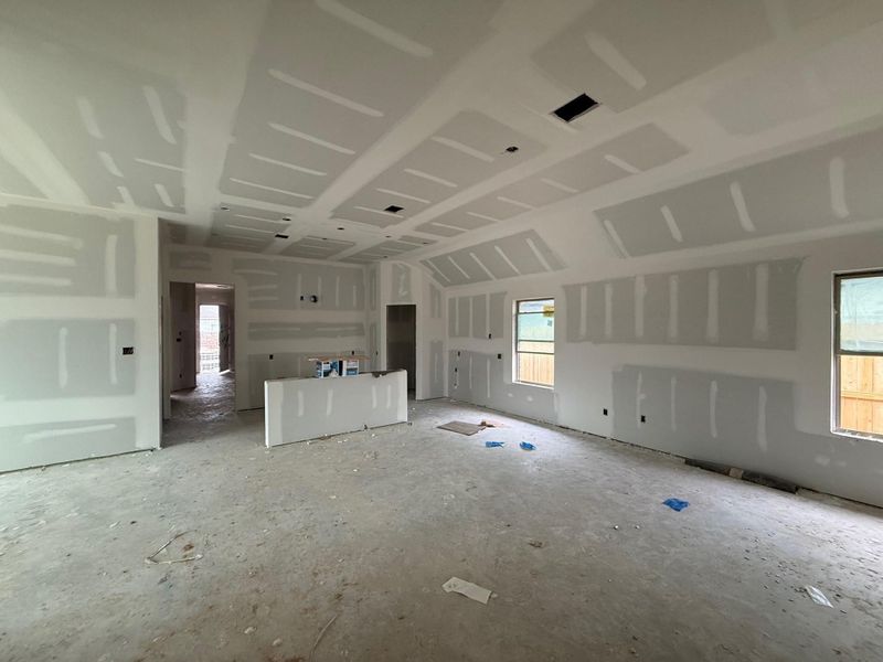 In-progress construction of a new home in Candela, Richmond, TX (Image 10).