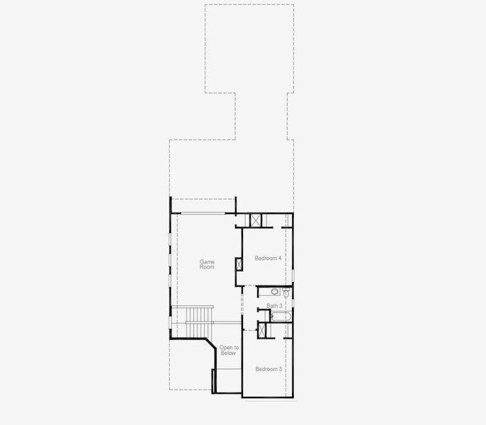 2D floor plan layout of this home in Cambridge Crossing, Celina, TX (Image 5). 2D floor plan layout of this home in Cambridge Crossing, Celina, TX (Image 5).