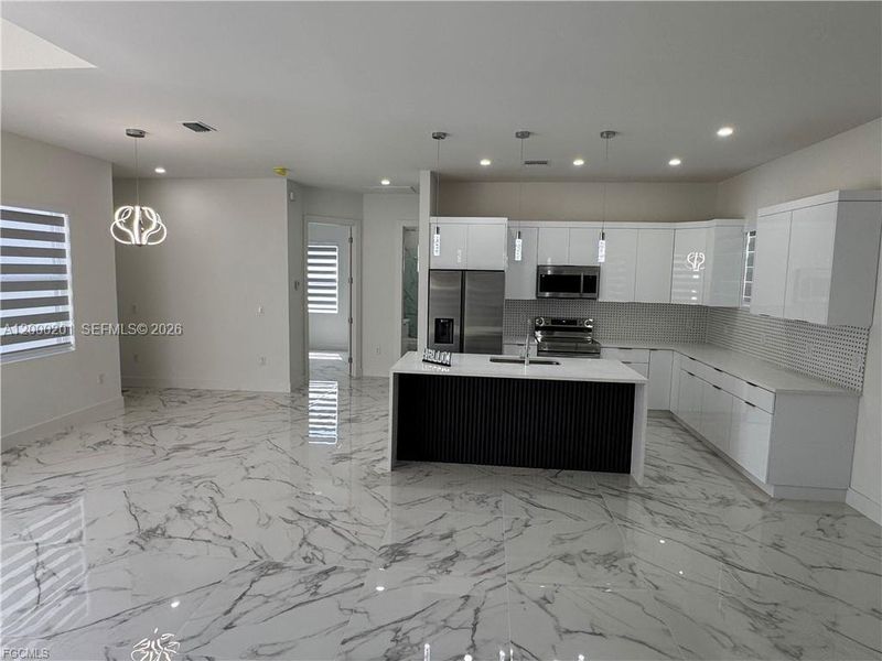 Furnished interior view inside a new home in , Lehigh Acres (Image 5).