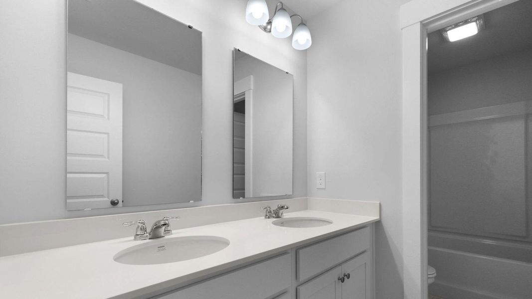 Furnished interior view inside a new home in Sheep Island, Summerville (Image 9). Furnished interior view inside a new home in Sheep Island, Summerville (Image 9).