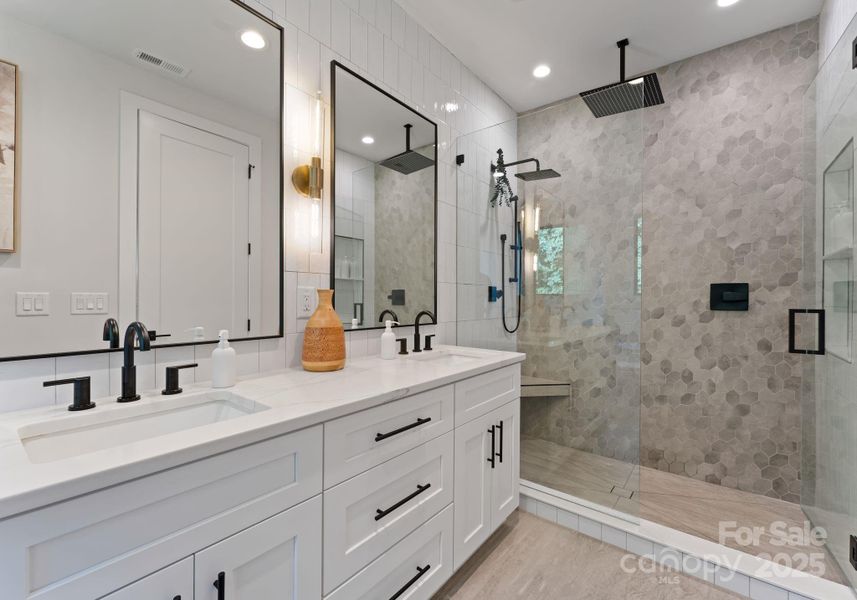 Furnished interior view inside a new home in , Charlotte (Image 31). Furnished interior view inside a new home in , Charlotte (Image 31).