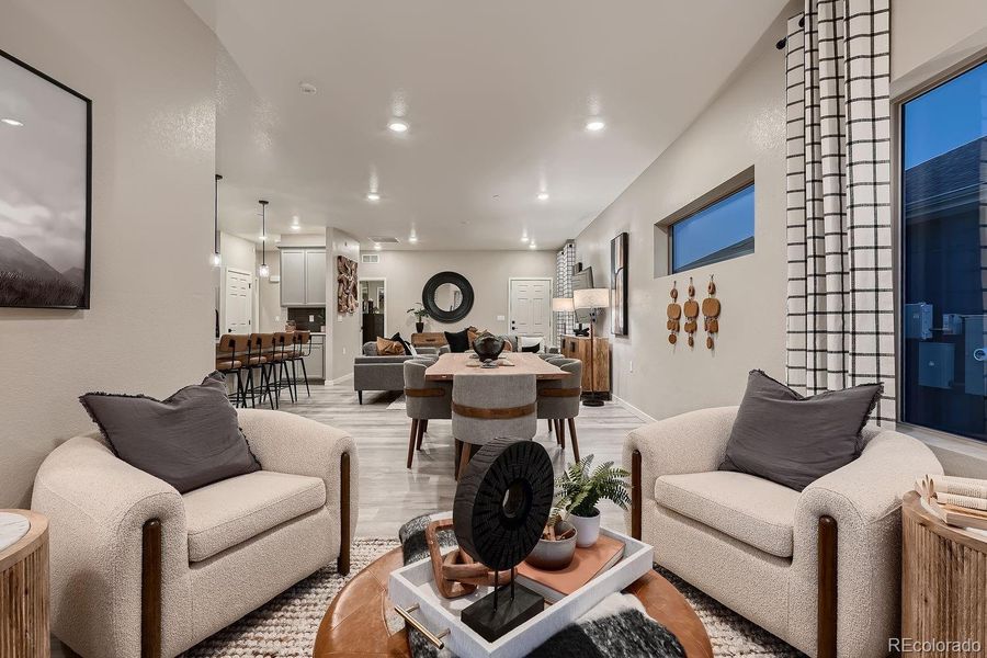 Furnished interior view inside a new home in , Westminster (Image 27). Furnished interior view inside a new home in , Westminster (Image 27).