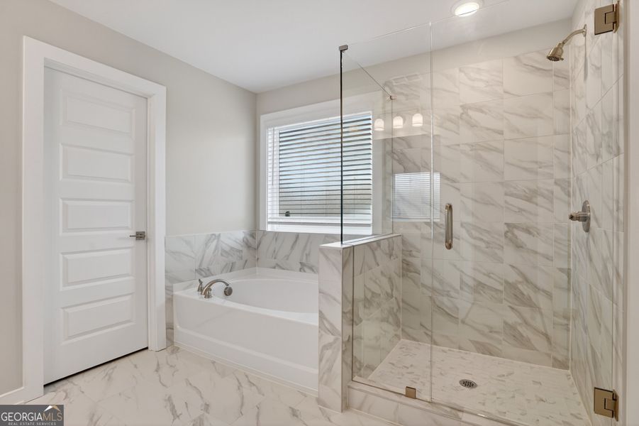 Furnished interior view inside a new home in The Fairways at Mirror Lake, Villa Rica (Image 12).