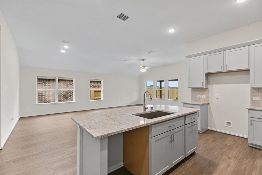 Furnished interior view inside a new home in Aldeana, Bonney (Image 14).