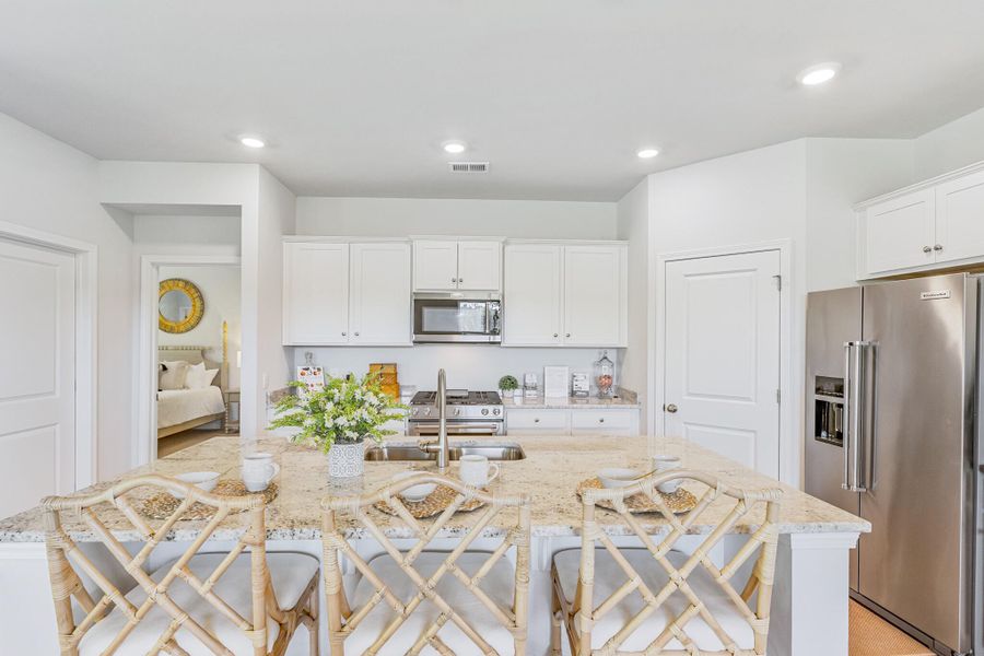 Furnished interior view inside a new home in Rivers Reach, Yemassee (Image 3).