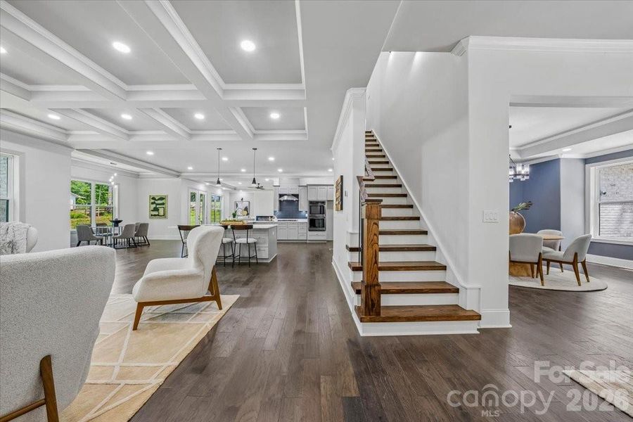 Furnished interior view inside a new home in , Waxhaw (Image 5).