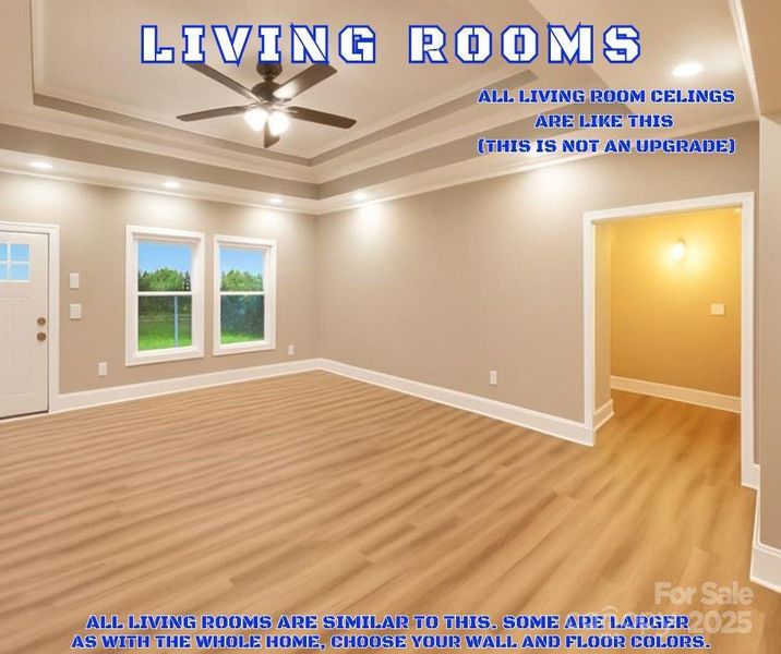 Spacious, unfurnished interior of a new home in , Lincolnton (Image 10).