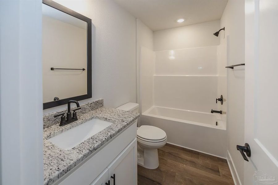 Furnished interior view inside a new home in Parkland Place, Pace (Image 13).