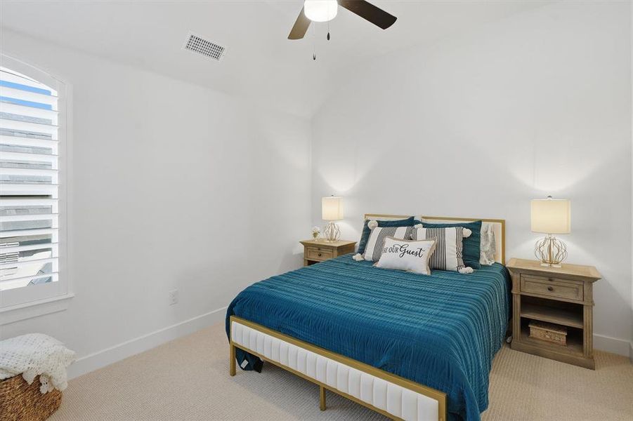 Furnished interior view inside a new home in Trinity Falls: 70ft. lots, McKinney (Image 29).