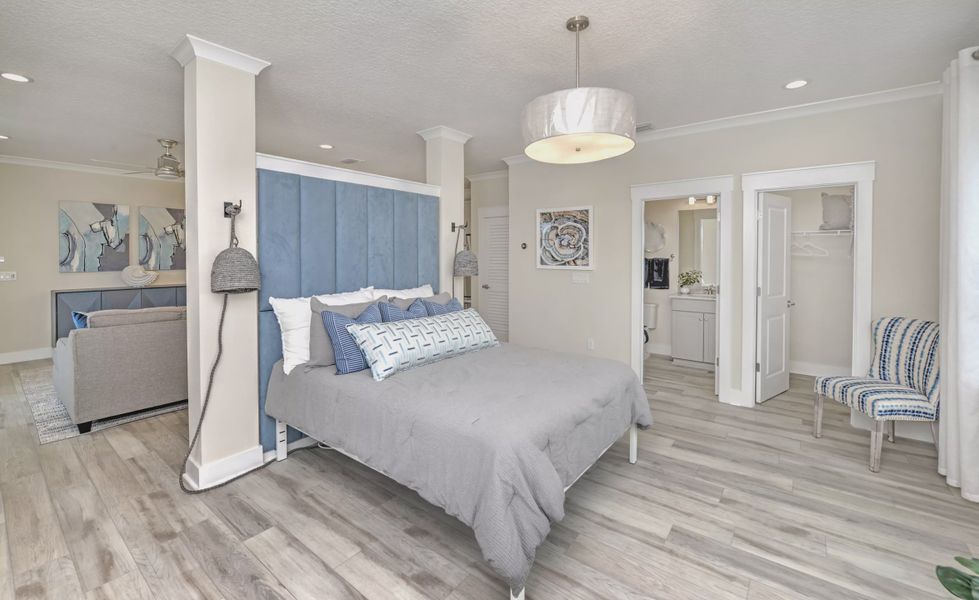 Furnished interior view inside a new home in Seven Pines, Jacksonville (Image 37).