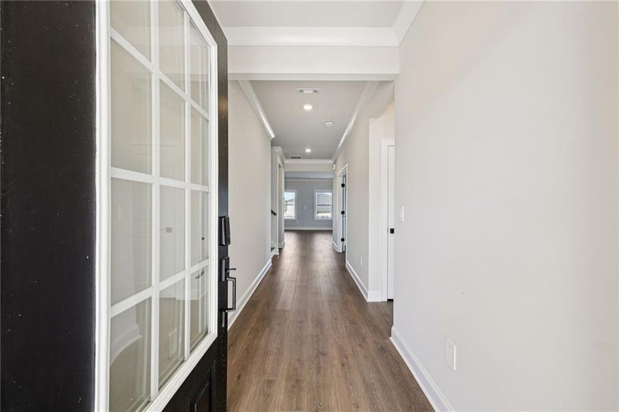 Spacious, unfurnished interior of a new home in River Pointe, Monroe (Image 22).