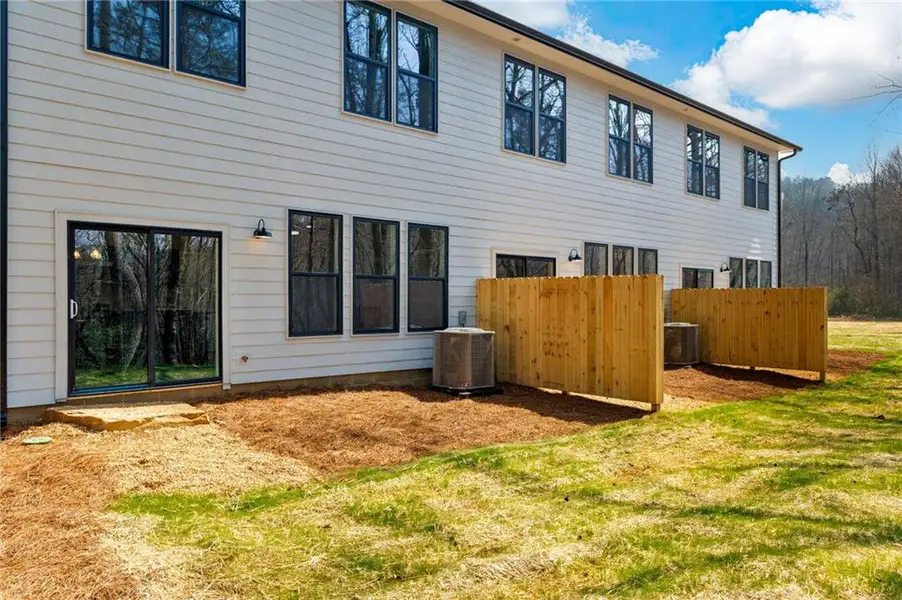 Exterior details and patio area of a home in , Ellijay (Image 2). Exterior details and patio area of a home in , Ellijay (Image 2).