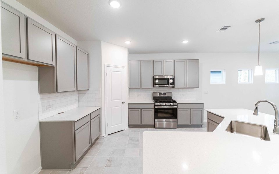 Furnished interior view inside a new home in Cielo, Cut and Shoot (Image 4). Furnished interior view inside a new home in Cielo, Cut and Shoot (Image 4).