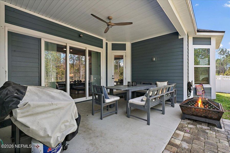 Exterior details and patio area of a home in , St. Augustine (Image 28). Exterior details and patio area of a home in , St. Augustine (Image 28).