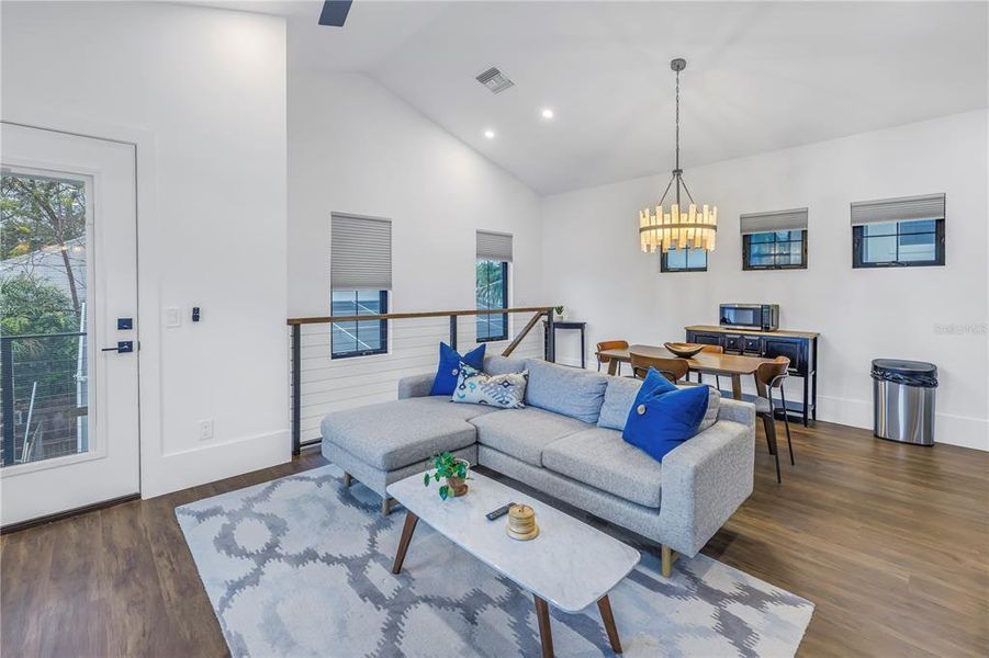 Furnished interior view inside a new home in , St. Petersburg (Image 80).