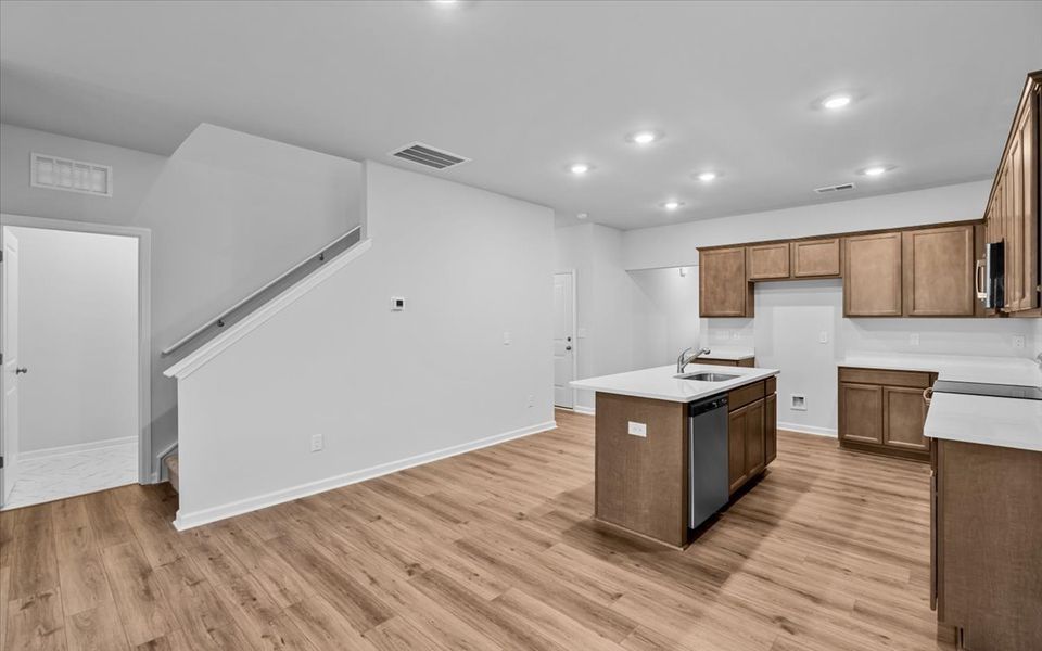 Furnished interior view inside a new home in Fieldstone, Lexington (Image 10).