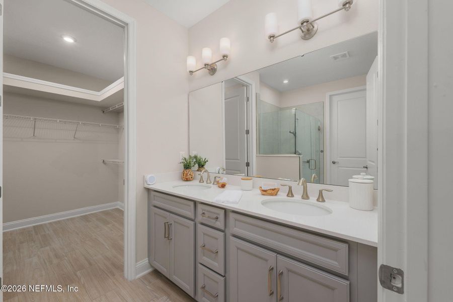 Furnished interior view inside a new home in , St. Johns (Image 14). Furnished interior view inside a new home in , St. Johns (Image 14).