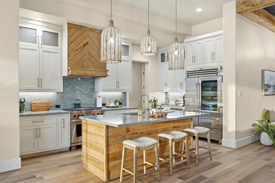 Furnished interior view inside a new home in , Willis (Image 15).