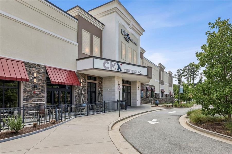 Front exterior of a new home in Town Center Overlook, Peachtree Corners, GA, highlighting curb appeal (Image 28).