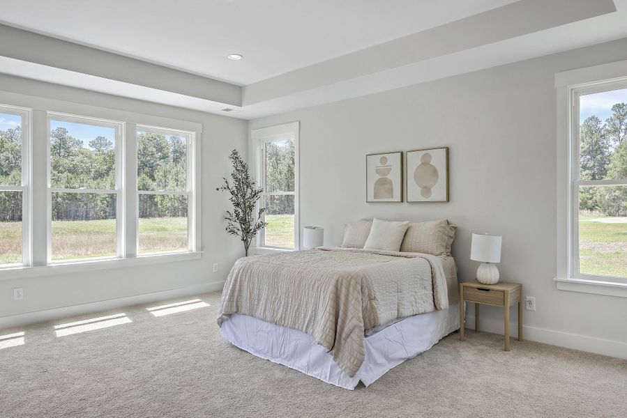 Furnished interior view inside a new home in , Dorchester (Image 17).