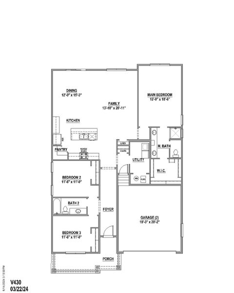 Plan V430 1st Floor