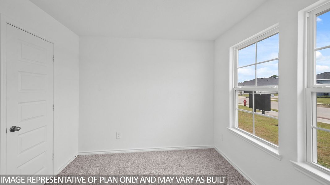 Representative unfurnished interior of a home built from the Gaven by D.R. Horton in Reserve at Mallard Lakes, Orange (Image 19).