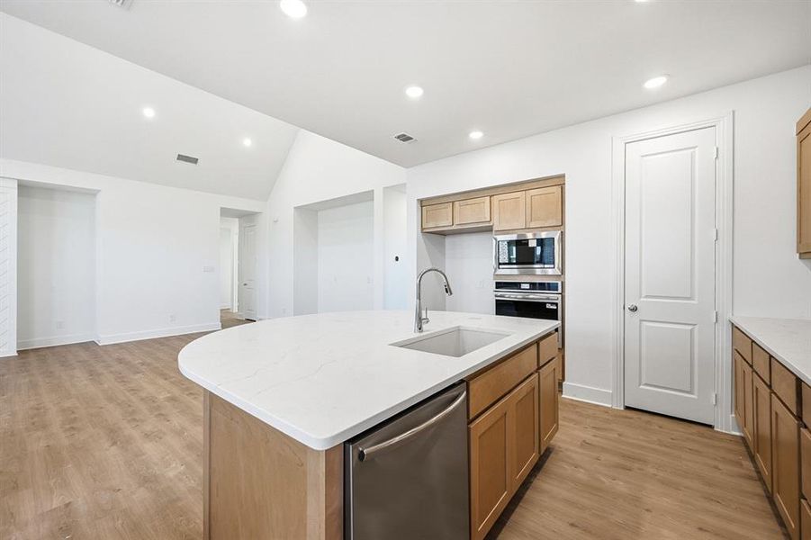 Furnished interior view inside a new home in Heritage Ranch: 50ft. lots, Sherman (Image 4).