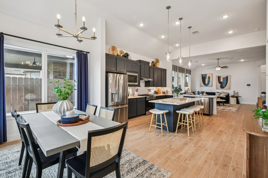 Furnished interior view inside a new home in Wildrye, Waller (Image 12).