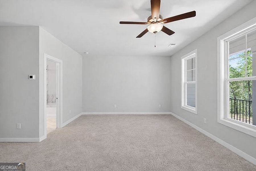 Spacious, unfurnished interior of a new home in The Park at Gainesville Township, Gainesville (Image 25).