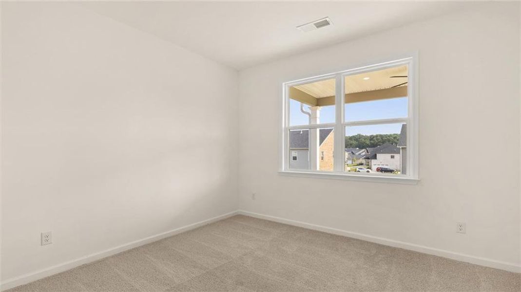 Spacious, unfurnished interior of a new home in Heritage Pointe, Senoia (Image 27). Spacious, unfurnished interior of a new home in Heritage Pointe, Senoia (Image 27).