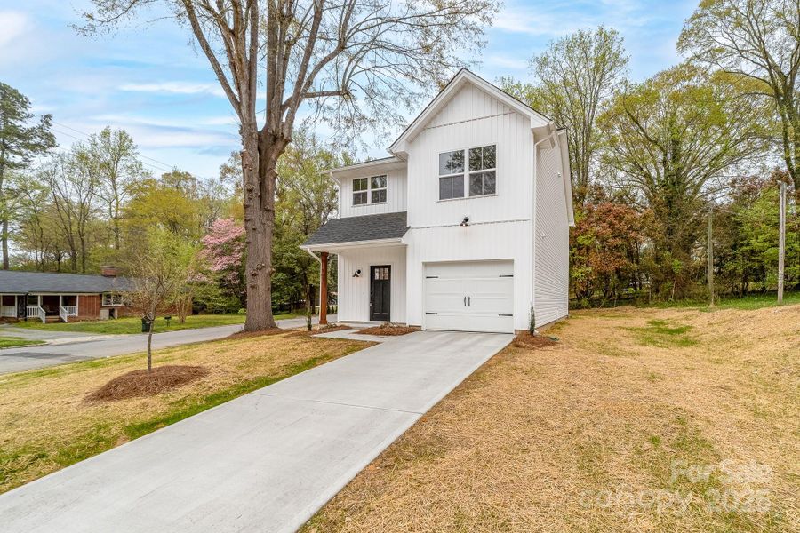Front exterior of a new home in , Cherryville, NC, highlighting curb appeal (Image 2). Front exterior of a new home in , Cherryville, NC, highlighting curb appeal (Image 2).