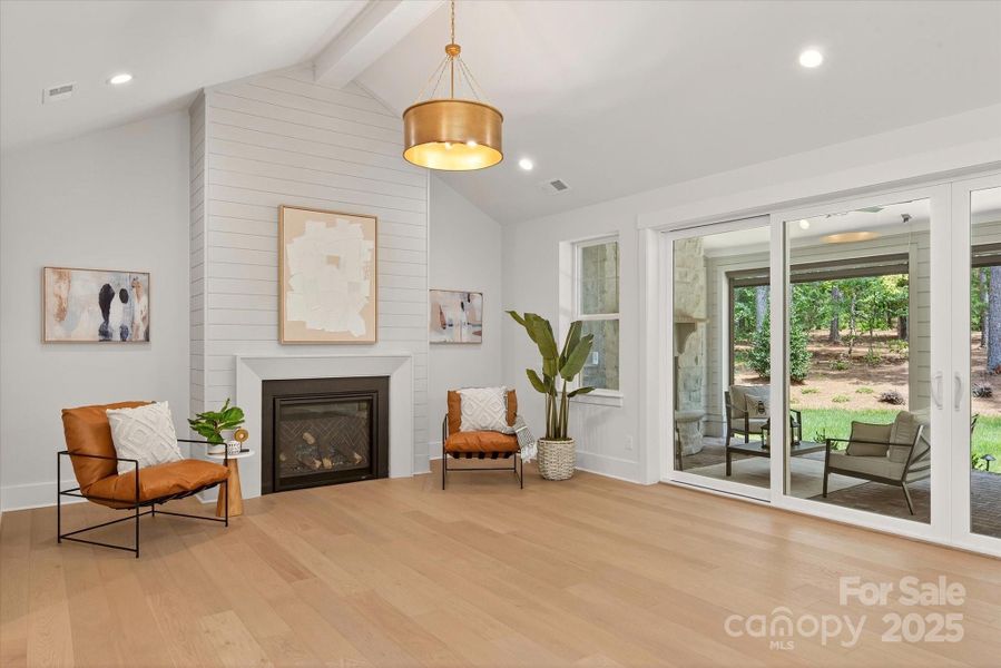 Furnished interior view inside a new home in , Lancaster (Image 30).