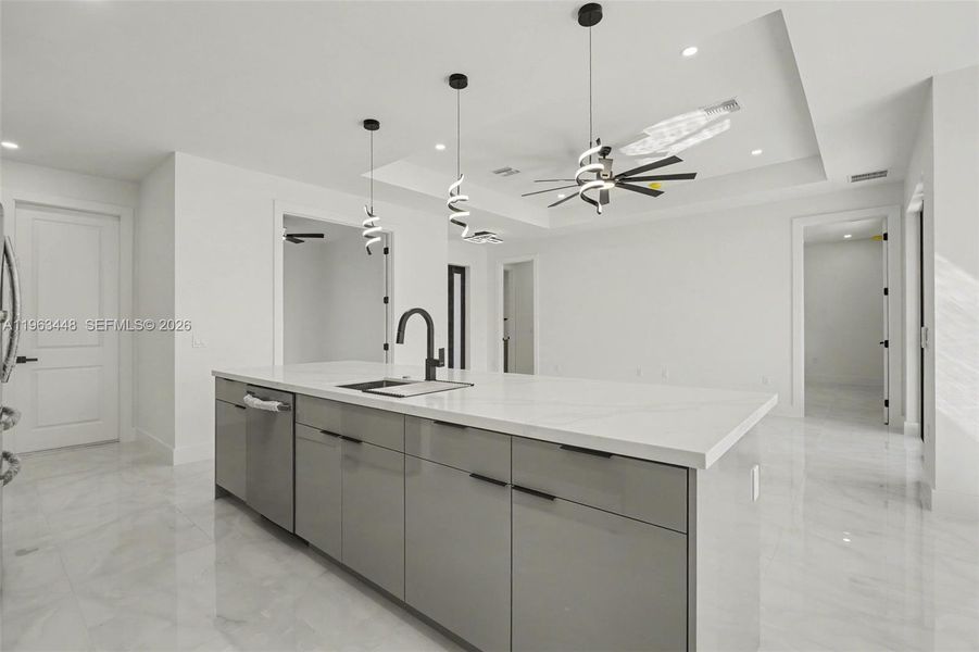 Furnished interior view inside a new home in , Lehigh Acres (Image 9).