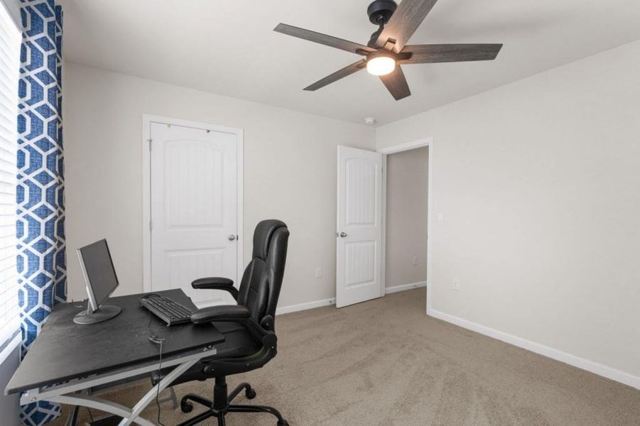 Furnished interior view inside a new home in , Dawsonville (Image 35).